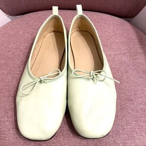 Everlane the Day Ballet Flat Pistachio/light green
